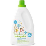 Babyganics 3X Baby Laundry Detergent, HE compatible, Stain-Fighting, Fragrance Free, 60 Fl Oz