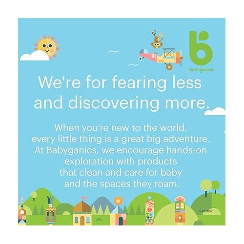 베이비가닉스 Babyganics, Wipes, 80 Count