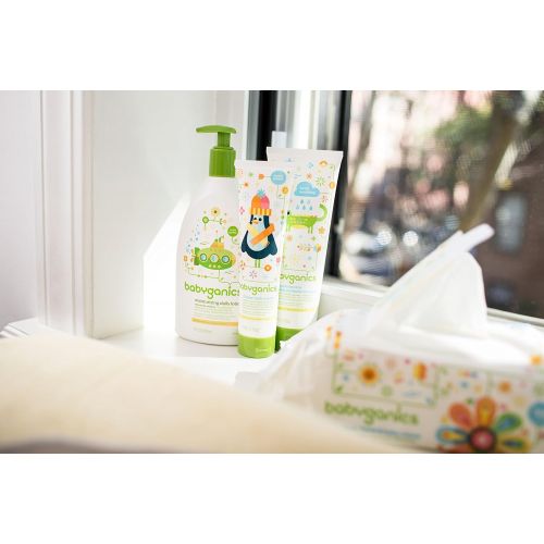 베이비가닉스 [아마존베스트]Babyganics Face, Hand & Baby Wipes, Fragrance Free, 400 ct, Packaging May Vary