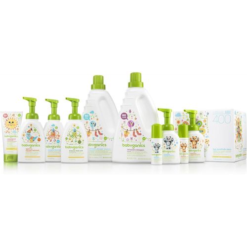 베이비가닉스 [아마존베스트]Babyganics Baby Shampoo and Body Wash, Fragrance Free, 3 Pack