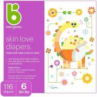 [아마존베스트]Diapers, Size 6, 116 ct, Babyganics Ultra Absorbent Diapers, Packaging May Vary