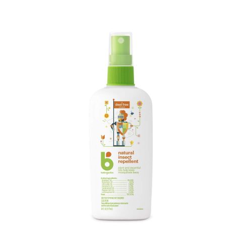 베이비가닉스 Babyganics Sunscreen Spray 50 SPF and Bug Spray, 6oz each, Packaging May Vary