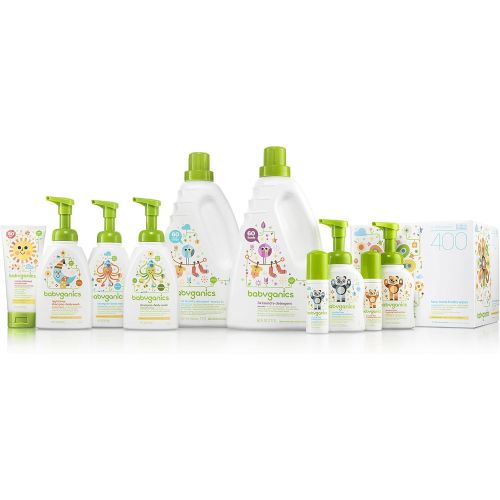 베이비가닉스 Babyganics Daily Lotion, Fragrance Free, 17oz, 2 Pack, Packaging May Vary