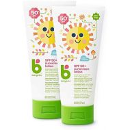 Babyganics Sunscreen Lotion 50 SPF, 6oz, 2 Pack, Packaging May Vary