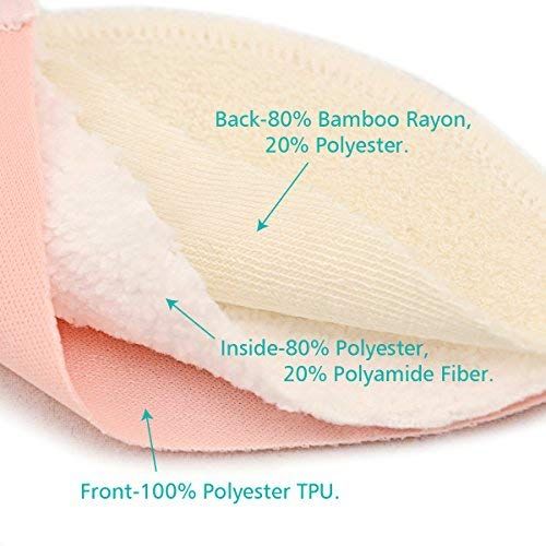  [아마존베스트]Babygoal Breastfeeding Pads(12 Pack), Reusable Washable Bamboo Nursing Pads with Mini Wet Bag and...