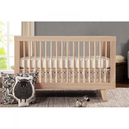  Babyletto Hudson 3-in-1 Convertible Crib with Toddler Rail, EspressoWhite