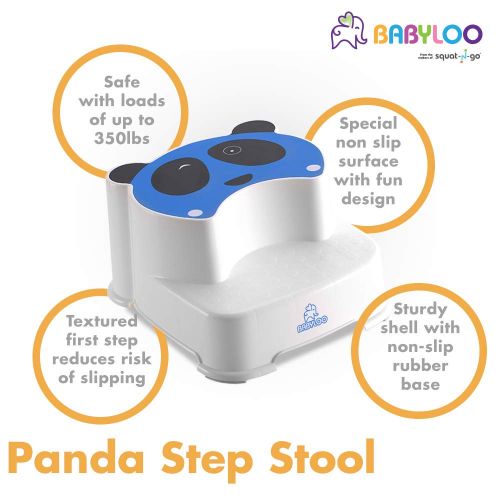  Babyloo Panda Step Stool (Yellow)