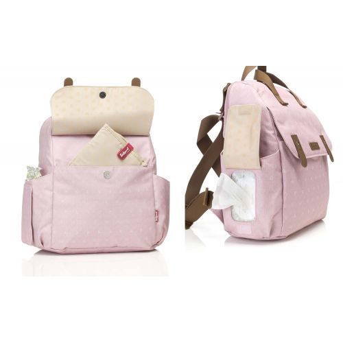  Babymel Robyn Convertible Baby Changing Backpack with Accessories, One Size