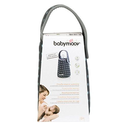  Babymoov Reise-Flaschenwarmer, Erwarmen von Babyflaschen ohne Strom, wiederaufladbar, Isolierende Huelle aus Neopren