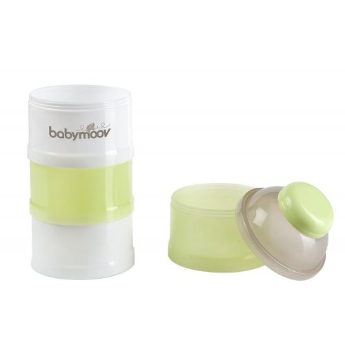  [아마존베스트]Babymoov Baby Formula Dispenser - 4 Stackable Compartments