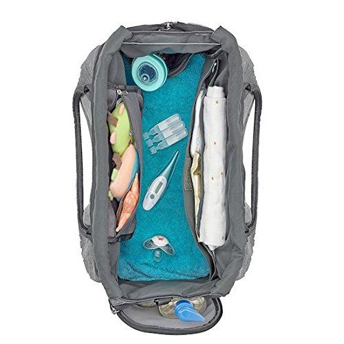  [아마존베스트]Babymoov Essential Diaper Bag | Multi-Function & Lighweight with 14 Pockets and 6 Accessories Included for Organized Storage (2018-2019 Updated Product)