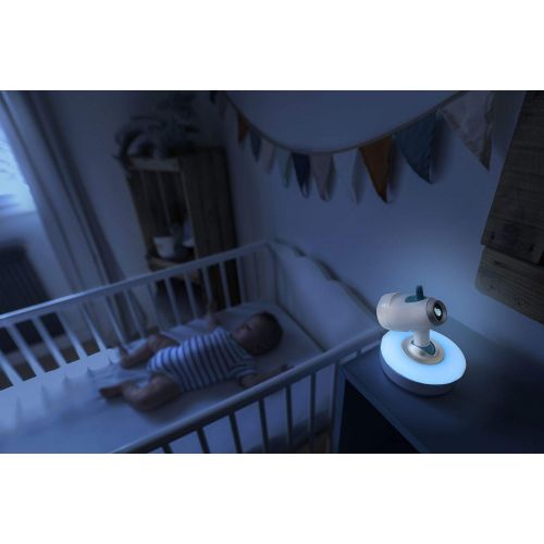  [아마존 핫딜]  [아마존핫딜]Babymoov A014417 Babyphone YOO-Moov 360 Grad Kamera mit Fernsteuerung, 4.3 Bildschirm, weiss