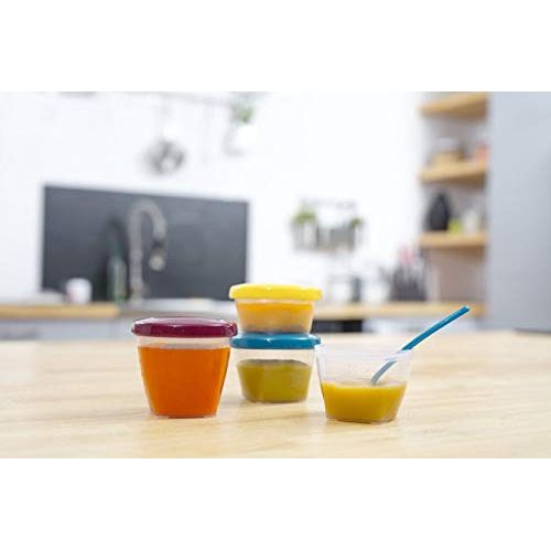  Babymoov Leak Proof Storage Bowls | BPA Free Containers with Lids, Ideal to Store Baby Food or Snacks for Toddlers (Pick Your Set Size)