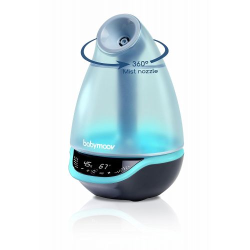  Babymoov Hygro Plus | 3-in-1 Humidifier, Multicolored Night Light & Essential Oil Diffuser |...