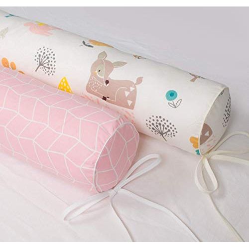  Babynest Set of Toddler bed bumpers or twin bed bumpers or Montessori bed bumpers, teepee or house bed bumpers, crib or cot bumpers, bolster pillows, body cushions