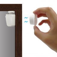 Babyplan BabyPlan Magnetic Cabinet Locks- Upgraded Version- Works Great & Super Easy to Use (4 Locks + 1 Key)