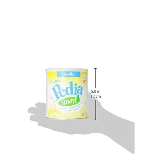  Babys Only PediaSmart Organic Non-GMO Soy Vanilla Complete Nutrition Beverage Powder, 12.7 oz (Pack of 6)