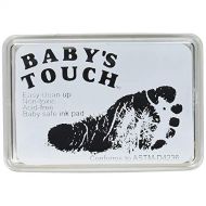Babys Touch Baby Safe Reusable Hand & Foot Print Ink Pads - Black