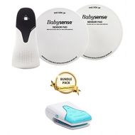 Babysense Baby Safe BUNDLE PACK: Babysense 5s Under-The-Mattress Baby Movement Monitor with Babysense Petite Clip Portable Infant Movement Monitor - 2 in 1