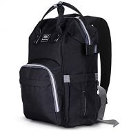 [아마존 핫딜]  [아마존핫딜]BabyX Diaper Bag Backpack with Multi-Function Waterproof Maternity Nappy Bags for Mom & Dad...