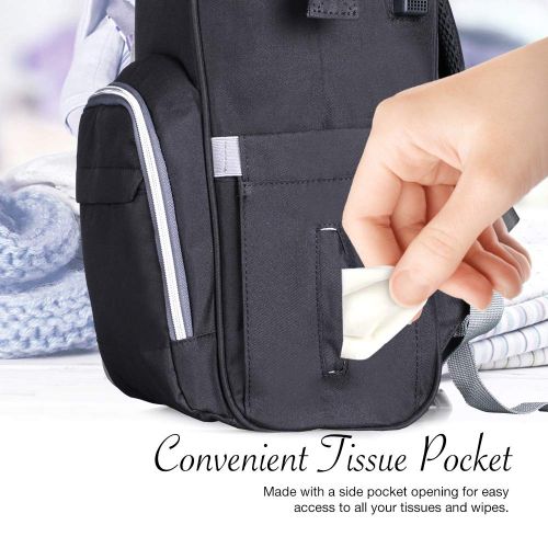  [아마존 핫딜]  [아마존핫딜]BabyX Diaper Bag Backpack with Multi-Function Waterproof Maternity Nappy Bags for Mom & Dad...