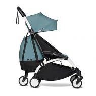 BABYZEN YOYO2 Stroller + YOYO Bag - Includes White Frame, Aqua Seat Cushion, Aqua Canopy, Aqua YOYO Bag, Wheel Base & Hooks - Suitable for Children Up to 48.5 Lbs