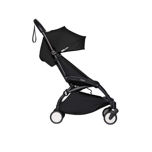  [무료배송]Babyzen YOYO2 Stroller - Black Frame with Black Seat Cushion & Canopy