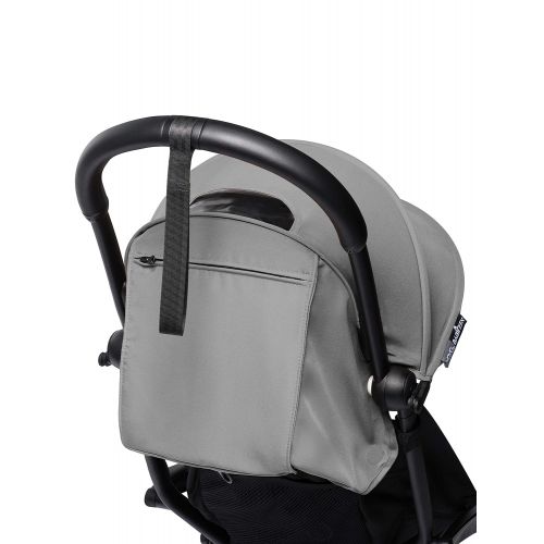  [무료배송]Babyzen YOYO2 Stroller - Black Frame with Grey Seat Cushion & Canopy