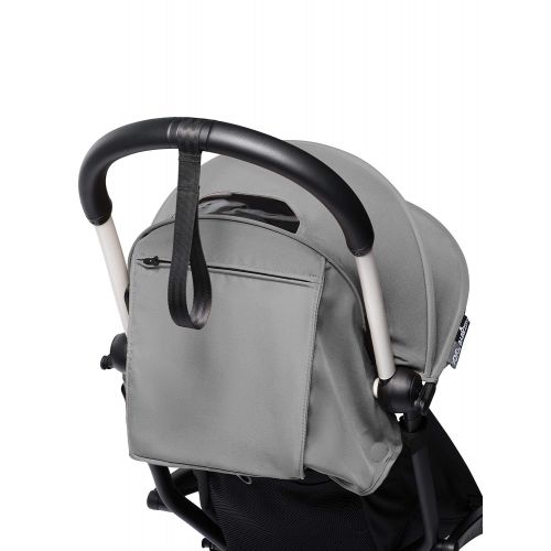  [무료배송]BABYZEN YOYO2 6+ Stroller - White Frame with Grey Seat Cushion & Canopy