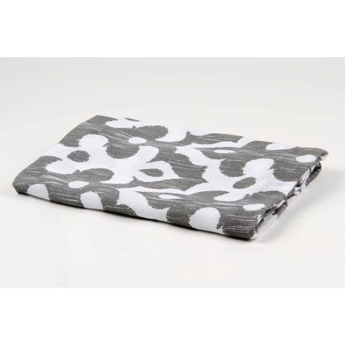  Bacati Ikat Blue/Grey Swaddling Muslin Blankets Set of 4