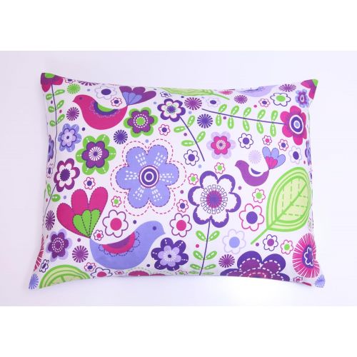  Bacati Botanical Purple Full Comforter