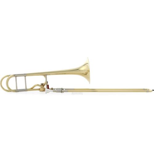  Bach 42A Stradivarius Professional Trombone - Hagmann Rotor Valve - Open Wrap - Clear Lacquer