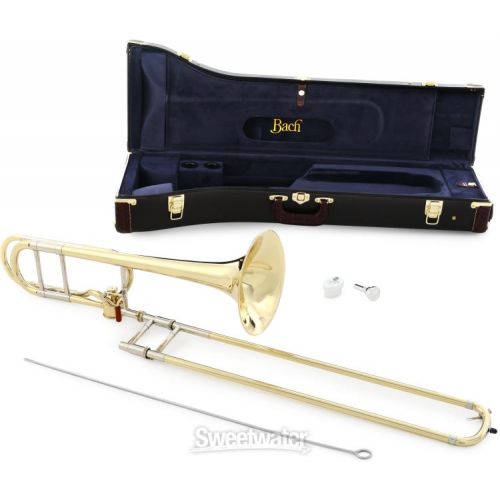  Bach 42A Stradivarius Professional Trombone - Hagmann Rotor Valve - Open Wrap - Clear Lacquer