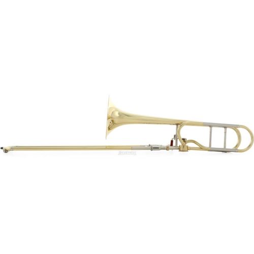  Bach 42A Stradivarius Professional Trombone - Hagmann Rotor Valve - Open Wrap - Clear Lacquer