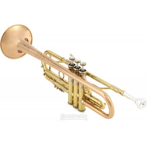  Bach LR19043B Stradivarius Professional Bb Trumpet - Bronze Bell - Clear Lacquer