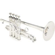 Bach AP190S Artisan Pro Bb/A Stradivarius Piccolo Trumpet - Silver Plated