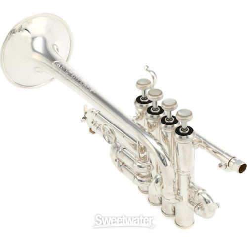  Bach AP190S Artisan Pro Bb/A Stradivarius Piccolo Trumpet - Silver Plated