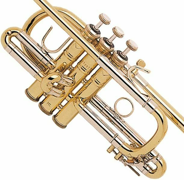  Bach B185 Stradivarius Bb Triumphal Trumpet - Clear Lacquer