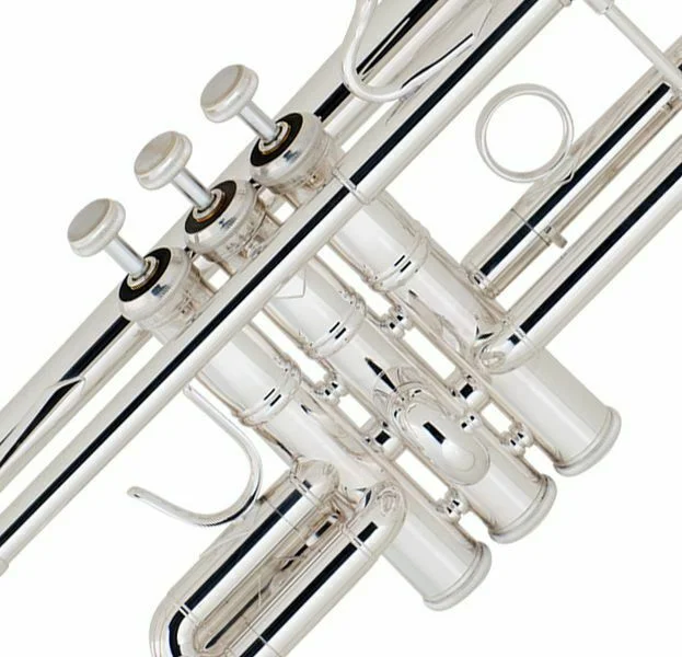  Bach C180SL229W30 Stradivarius Professional C Trumpet - 25H Leadpipe - Silver Plated