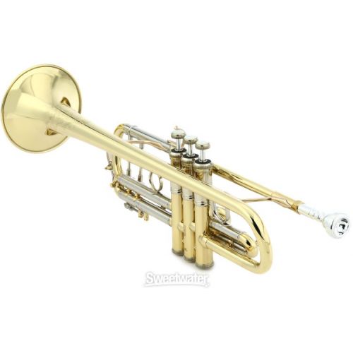  Bach 19043 Stradivarius Professional Bb Trumpet - Clear Lacquer