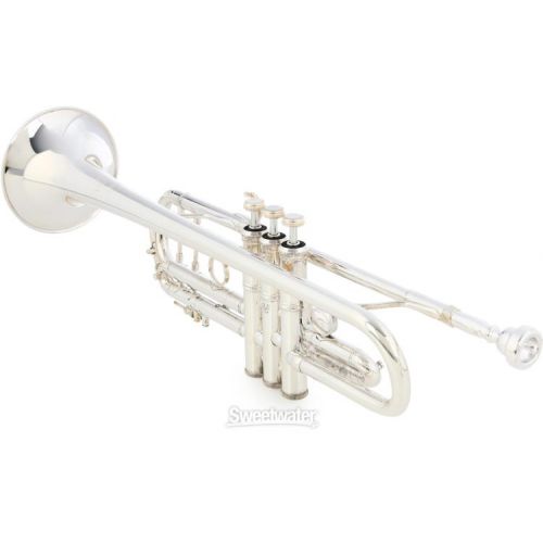  Bach 190S43 Stradivarius Professional Bb Trumpet - Silver Plated