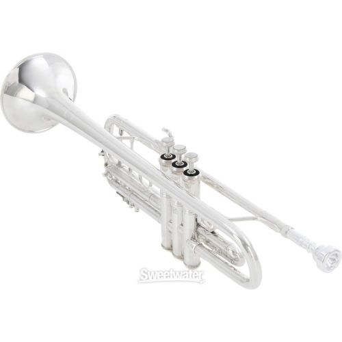  Bach 190S37 Professional Stradivarius Bb Trumpet - Silver Plated