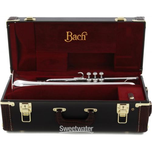  Bach 190S37 Professional Stradivarius Bb Trumpet - Silver Plated