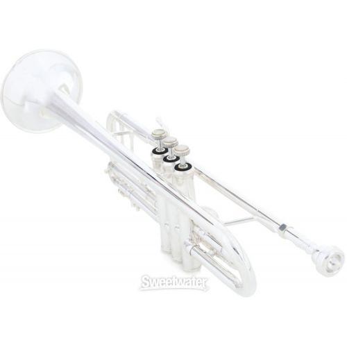  Bach 180 Stradivarius Professional Bb Trumpet - 43 Bell - Silver Plated