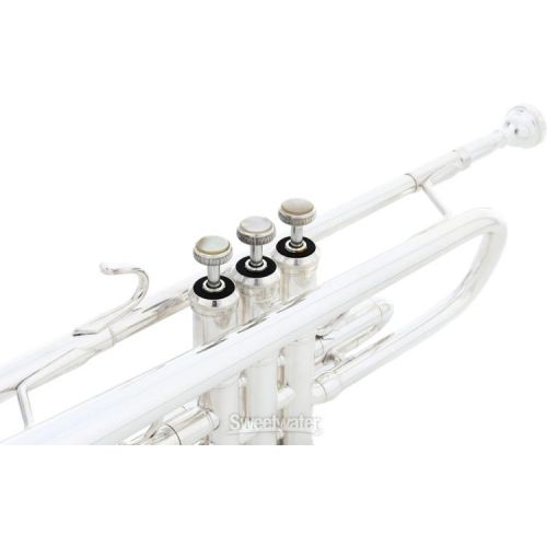  Bach 180 Stradivarius Professional Bb Trumpet - 43 Bell - Silver Plated