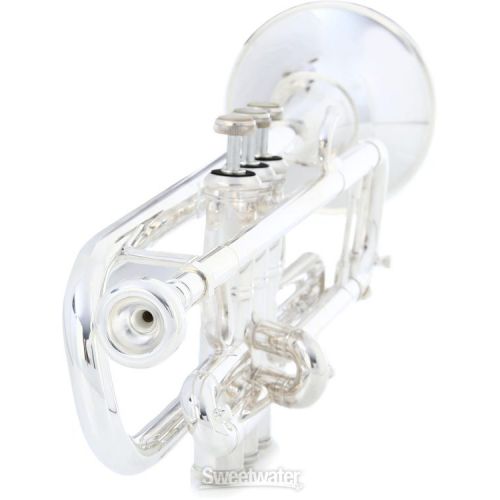  Bach 180 Stradivarius Professional Bb Trumpet - 43 Bell - Silver Plated