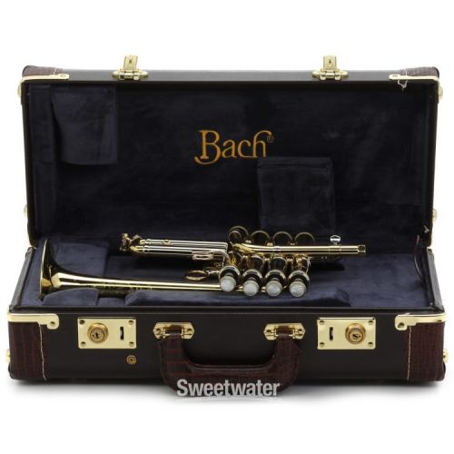  Bach AP190 Stradivarius Artisan Bb/A Piccolo Trumpet - Clear Lacquer