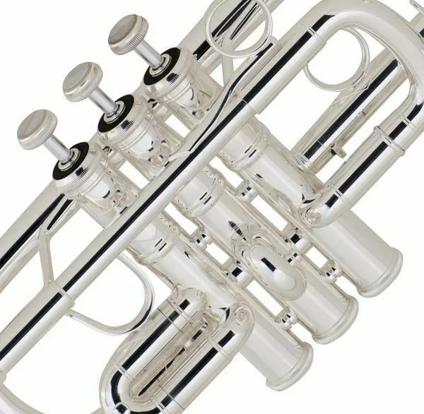  Bach 189S Stradivarius Series Eb/D Trumpet - Silver Plated Demo