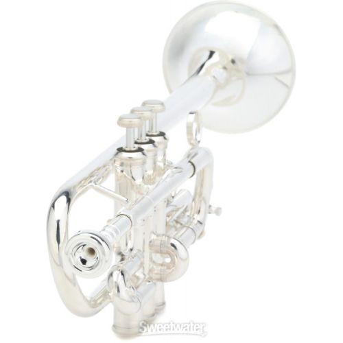  Bach 189S Stradivarius Series Eb/D Trumpet - Silver Plated Demo