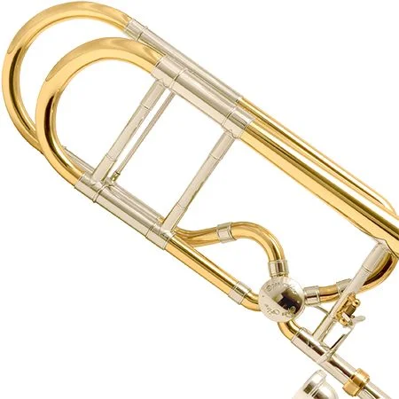  Bach 42BOF Stradivarius Professional Trombone - Open Flow Valve - Clear Lacquer